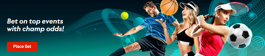 Bet on top events with champ odds